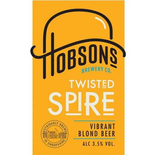 TWISTED SPIRE 10L -DISPATCHED DIRECT FROM HOBSONS BREWERY