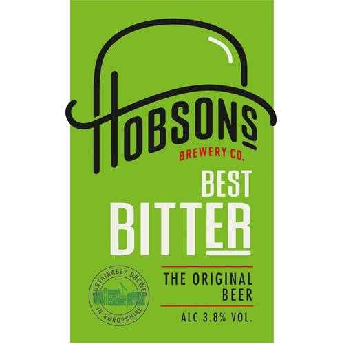 HOBSONS BEST BITTER 10L - DISPATCHED VIA HOBSONS BREWERY
