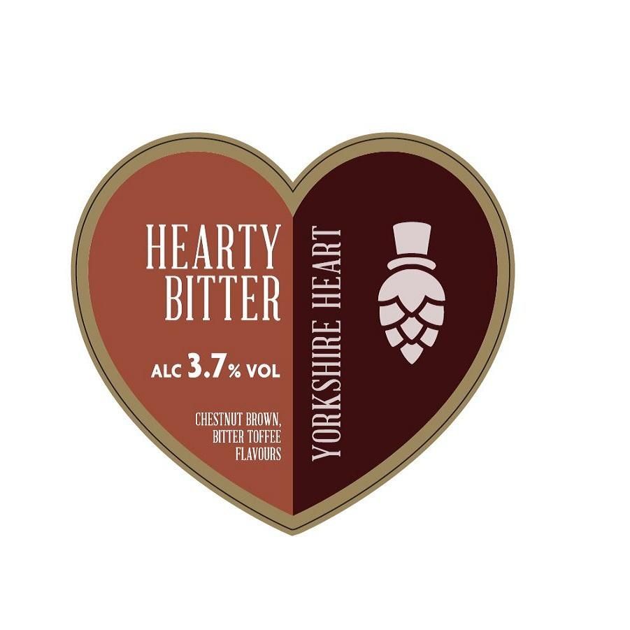 HEARTY BITTER 20L - DIRECT FROM YORKSHIRE HEART BREWERY