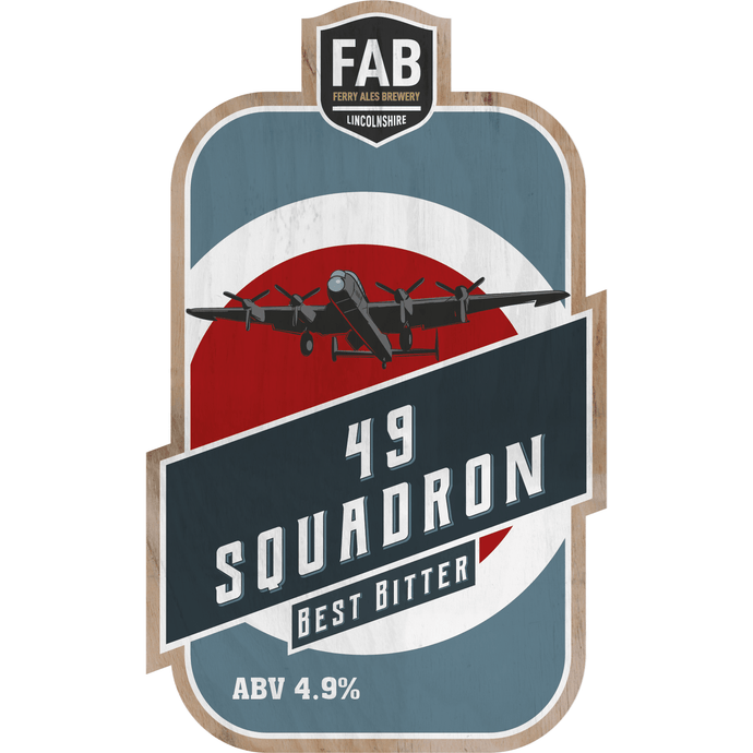 49 SQUADRON BITTER 10L -  DISPATCHED BY FERRY ALES